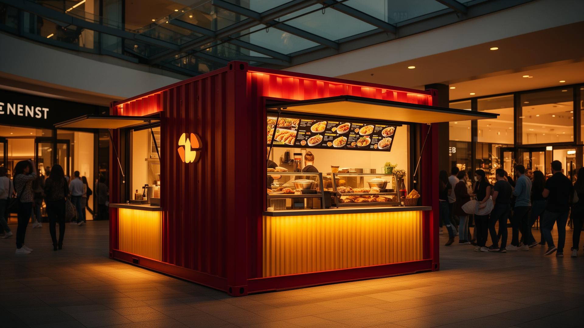 Watan Corner Fast-Casual-Einheit an einem hochfrequenten Standort